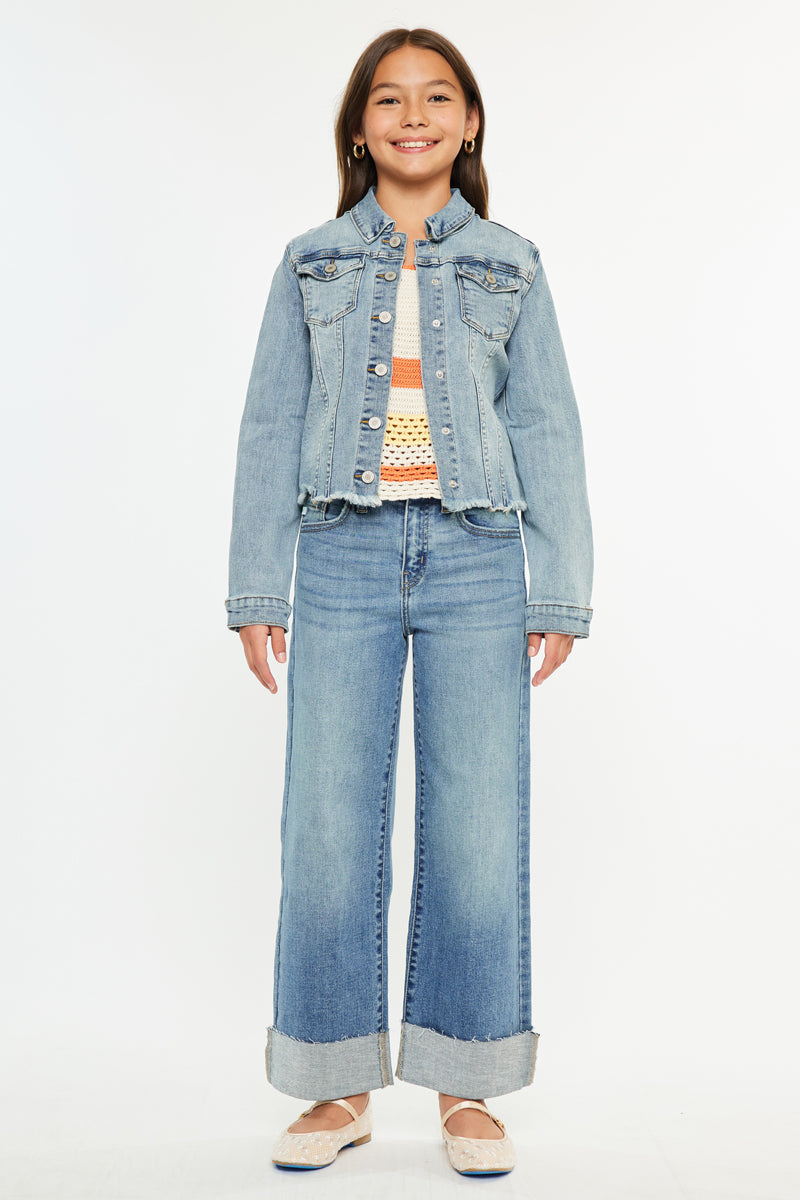 Girls' Denim Jacket - Abby
