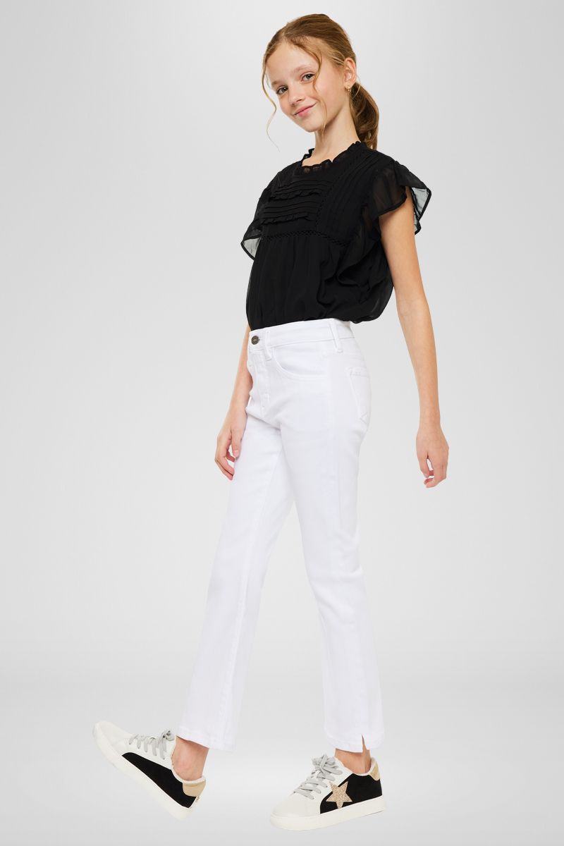 Girls' High Rise Kick Flare Jeans - Bristol
