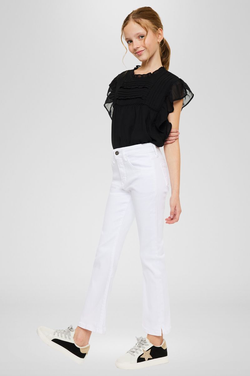 Girls' High Rise Kick Flare Jeans - Bristol