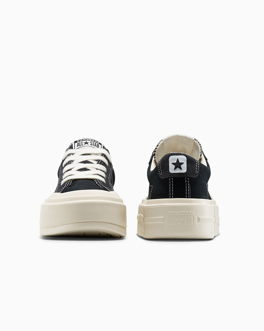 Canvas And Suede Low-Top Sneaker