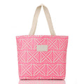Large Splash-Resistant Tote - Abstract Print