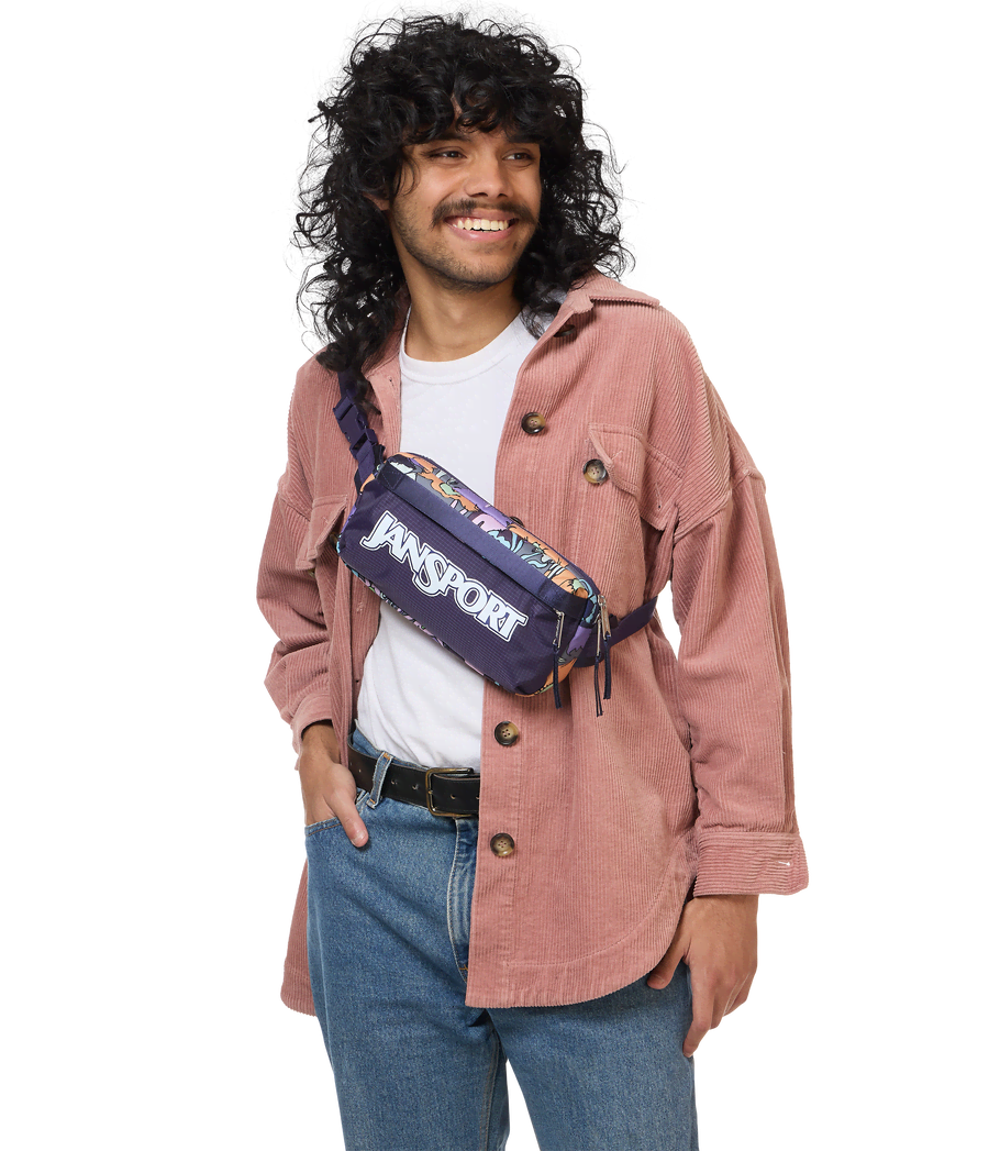 Recycled Nylon Waist Pack - Amethyst Angst