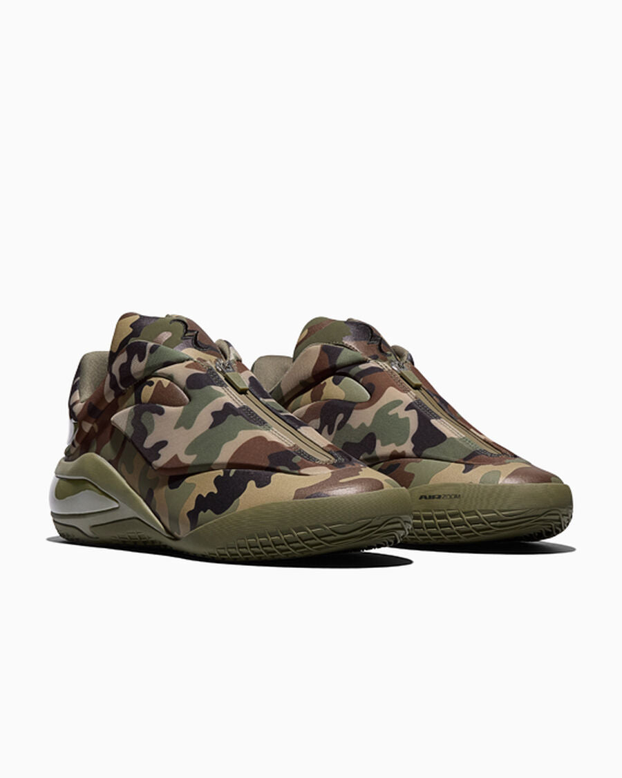 Camo Basketball Low Top Shoe