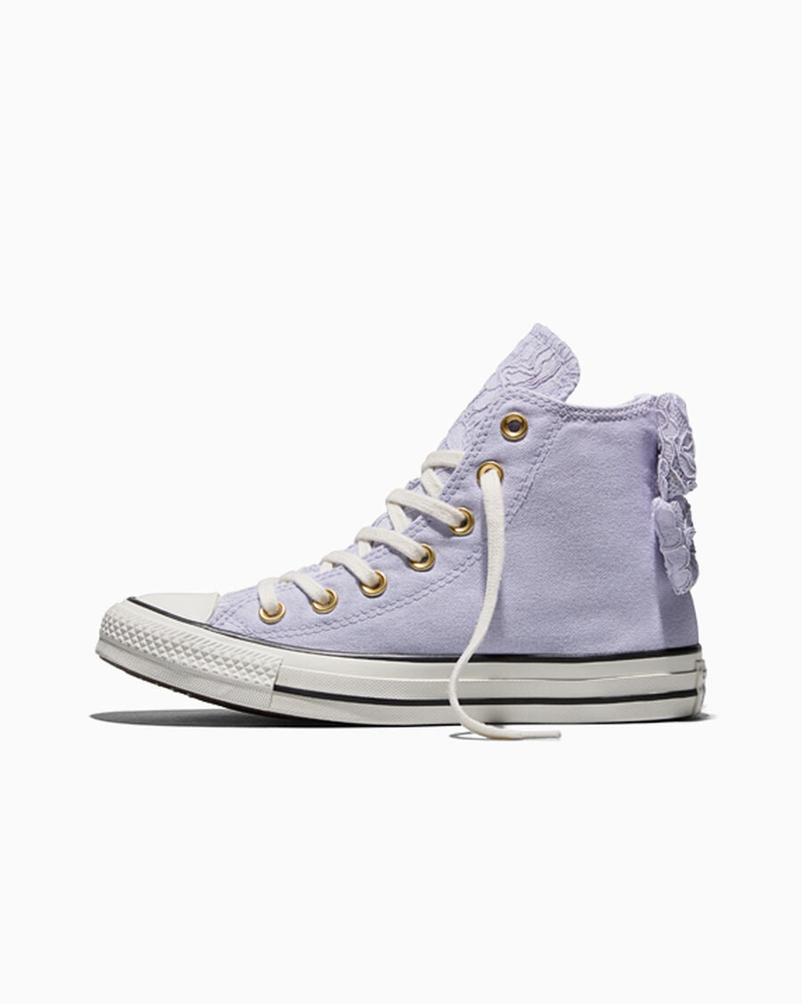 Women's Lace Bow High Top Sneaker