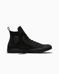 Reinforced High Top Sneaker - Black/Black/Black