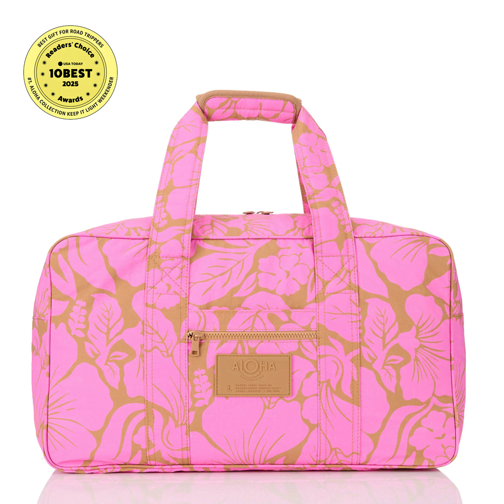 Ripstop Nylon Weekender Bag - Patterned