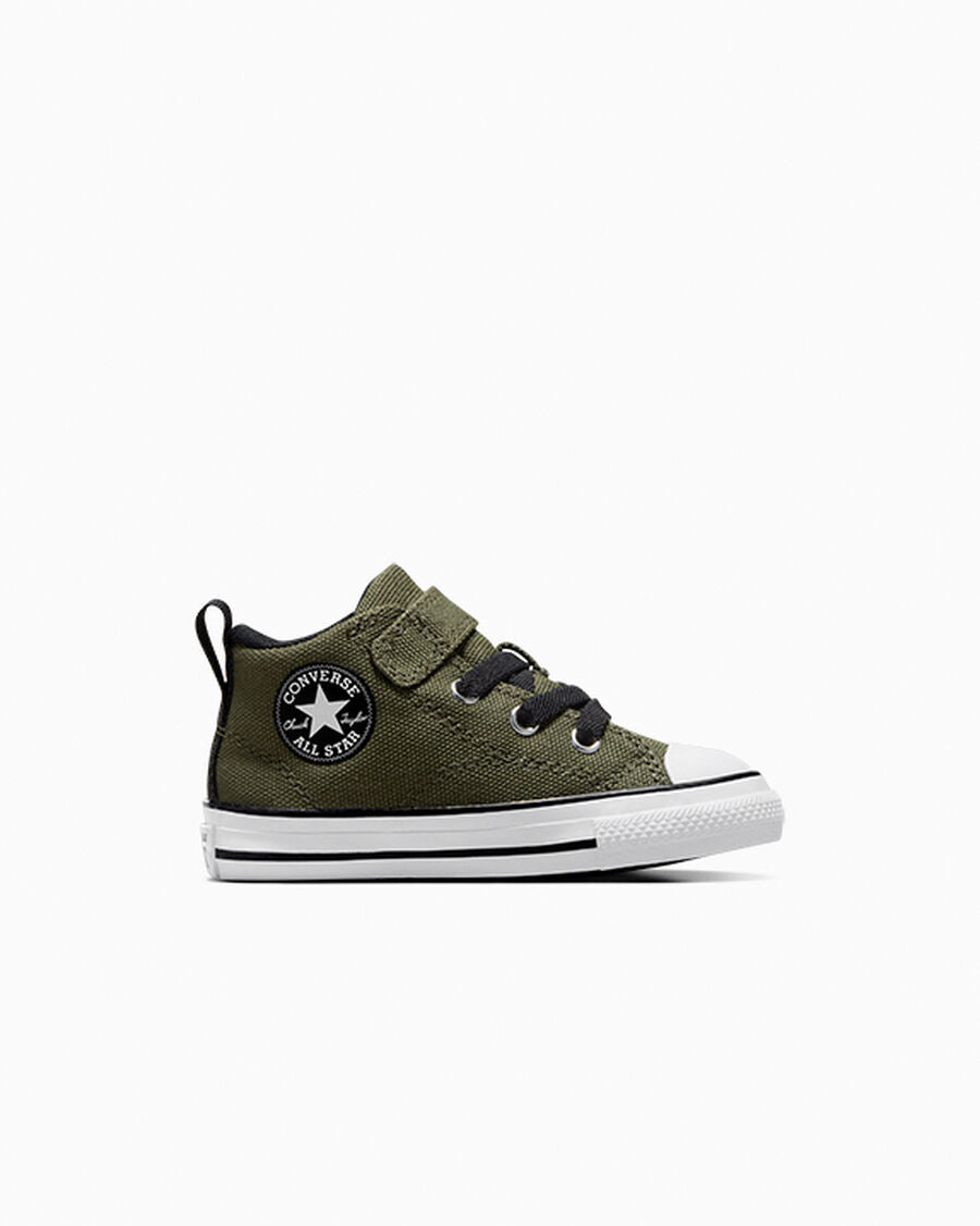 Toddler Canvas Strap Mid Top Shoe