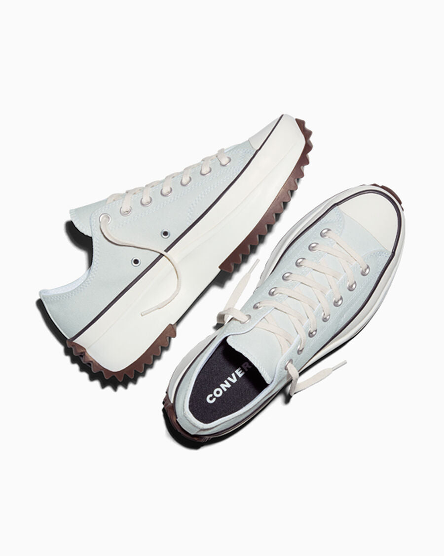 Canvas Platform Low Top Sneaker - Black - Fossilized/White/Black