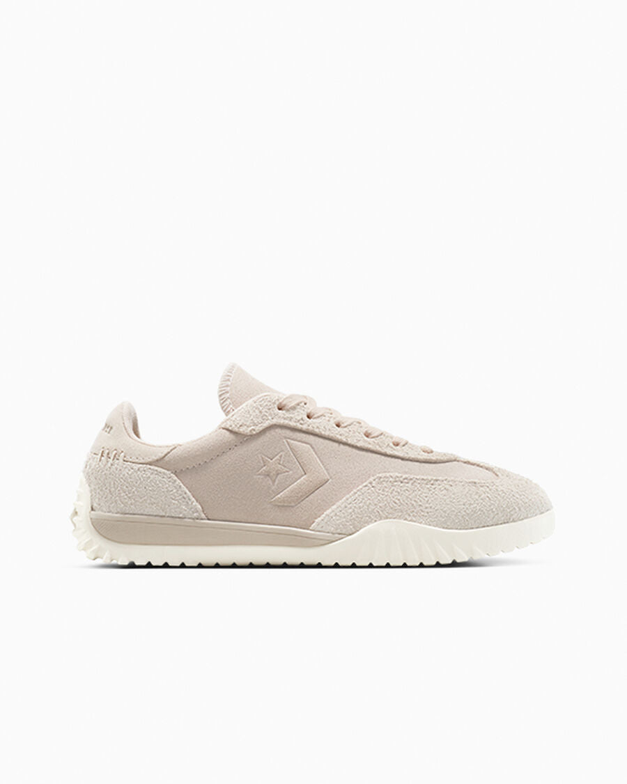 Suede Low Top Sneaker - Papyrus - Papyrus/Papyrus/Egret