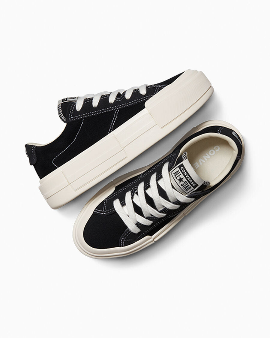 Canvas And Suede Low-Top Sneaker