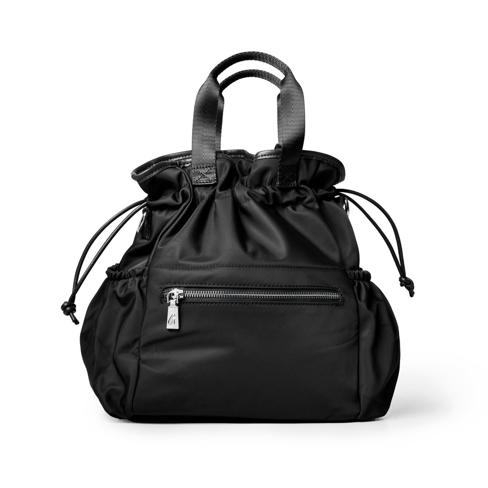Insulated Nylon Lunch Bag - Black