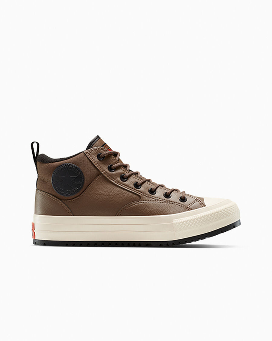 Water-Repellent Fleece-Lined Mid Boot - Grounded/Black/By The Campfire
