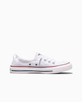 Canvas Slip-On Low Top Sneaker - Black - White
