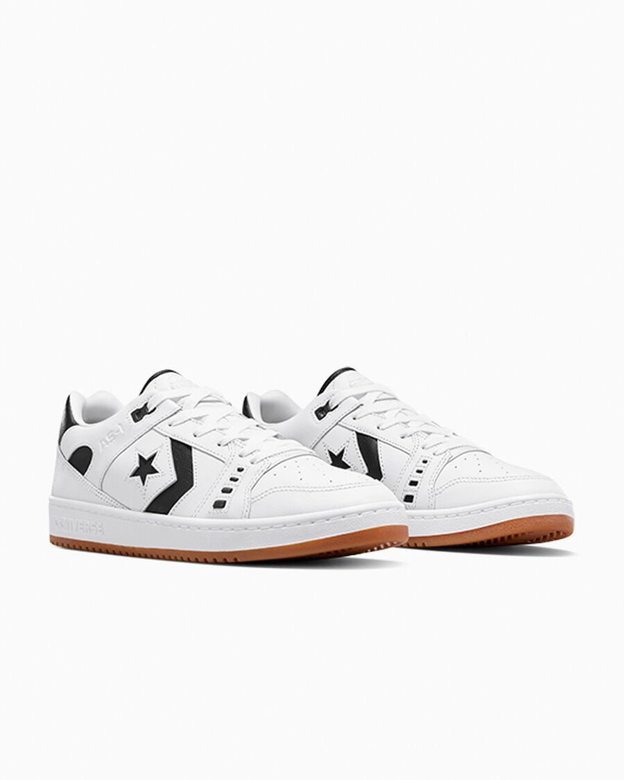 Leather Skate Low Top Shoe