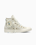 Women's Floral Ruffle High Top Sneaker