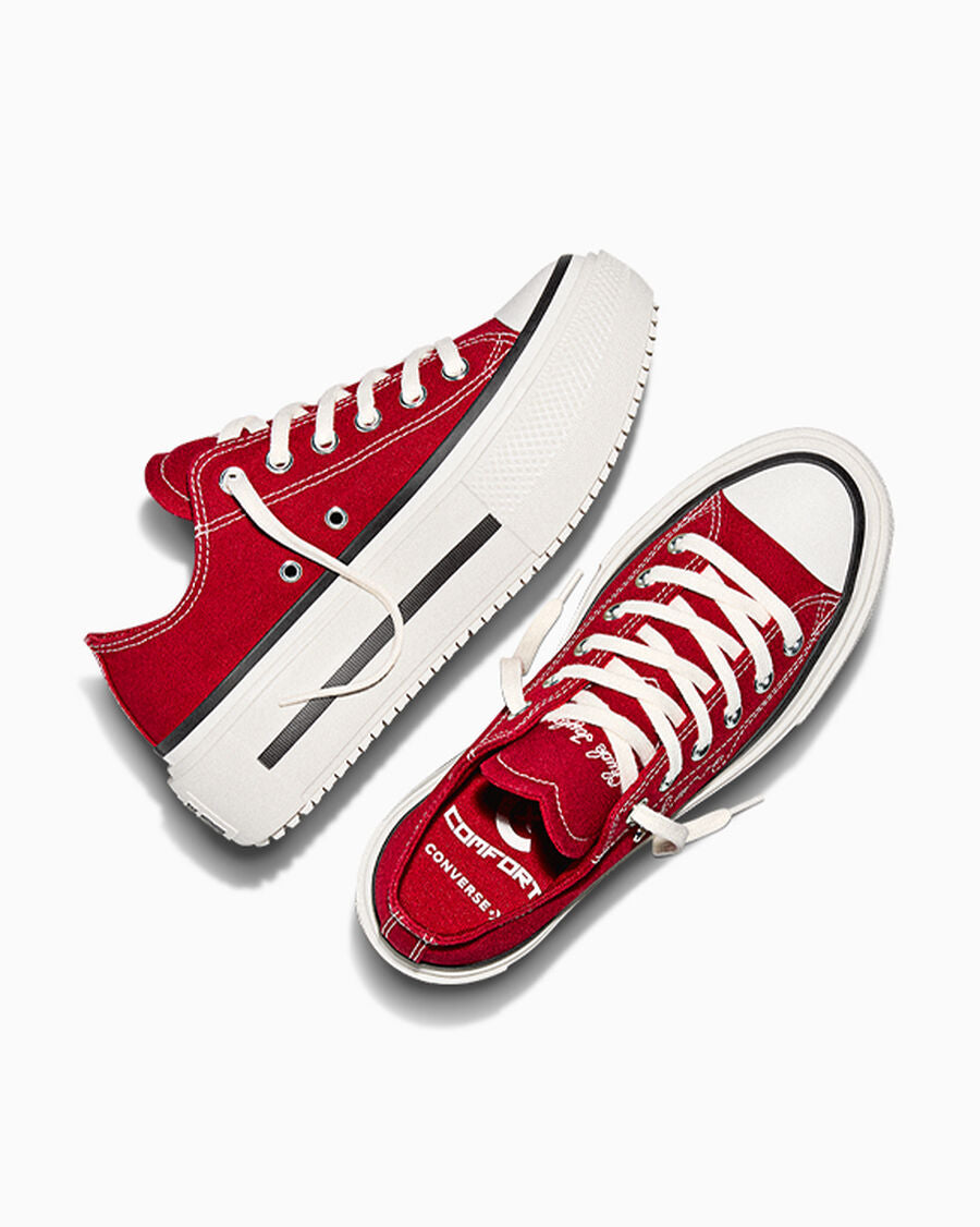 Canvas Platform Low Top Sneaker - Heart