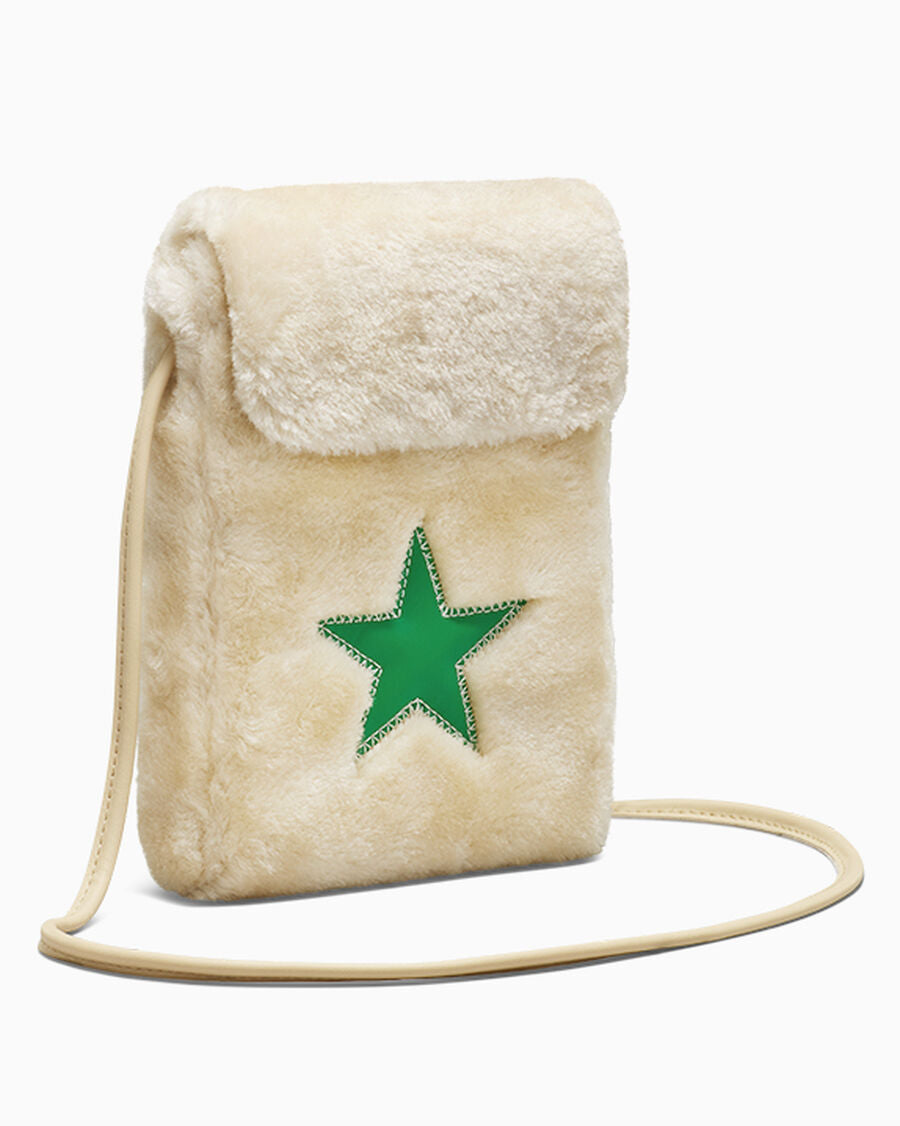 Faux Fur Animal Canvas High Top Sneaker