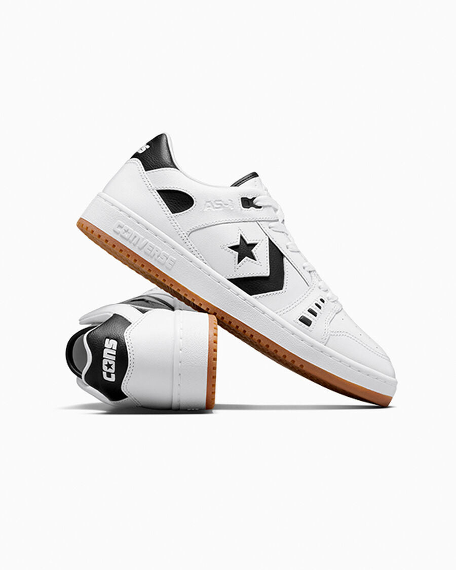 Leather Skate Low Top Shoe