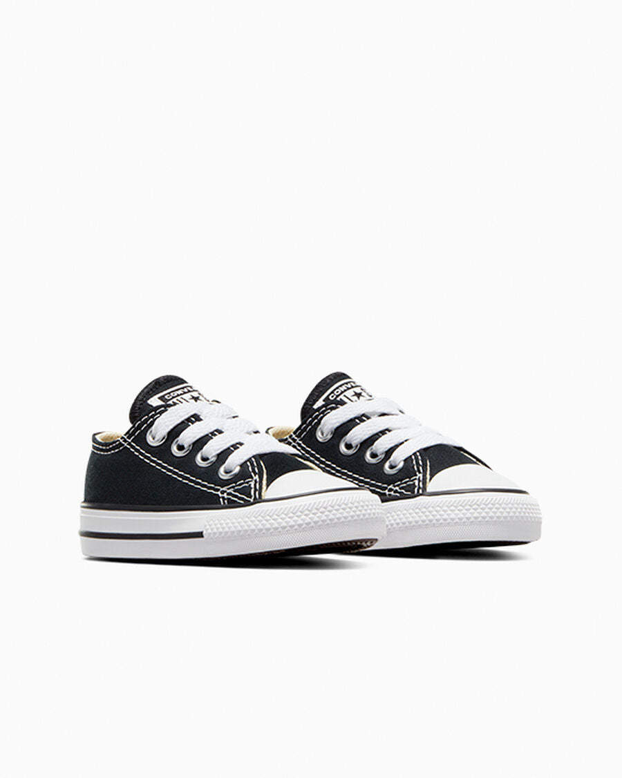 Canvas Low Top Sneaker - Black - Black