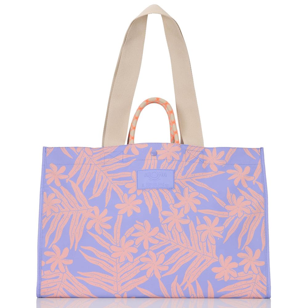 Waterproof PVC Tote - Fern