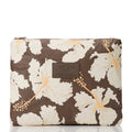 Large Hibiscus Print Organizer Pouch