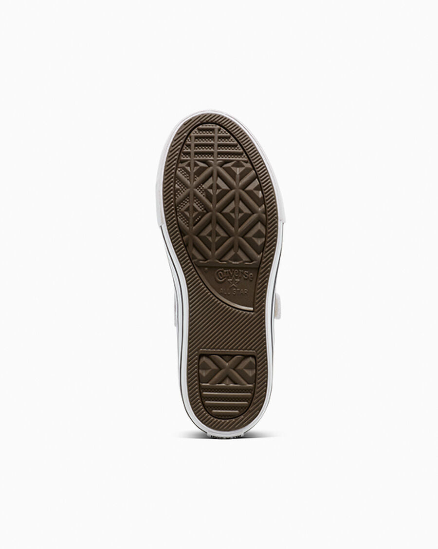 Canvas Mary Jane Sneaker - White/Black/White