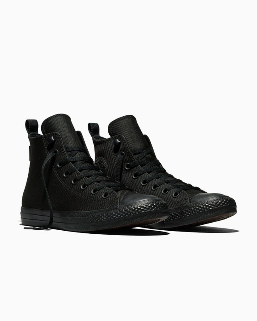 Reinforced High Top Sneaker - Black/Black/Black