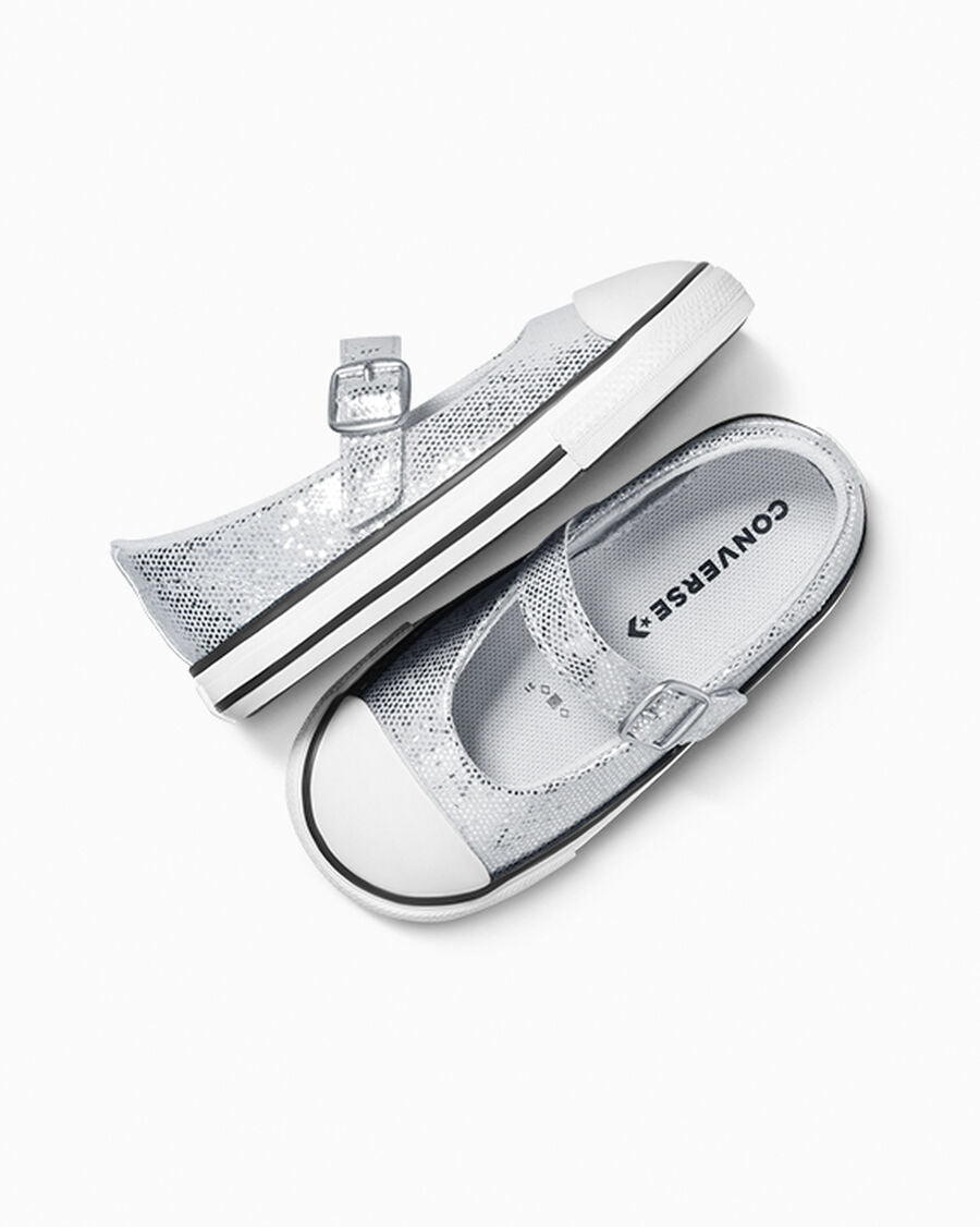Glitter Easy-On Mary Jane Toddler Shoe