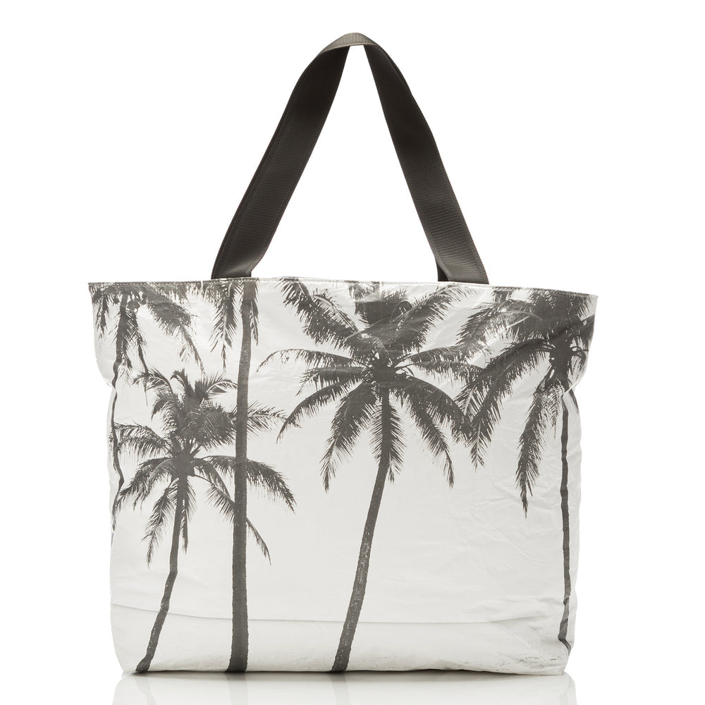 Expandable Tote Bag - Tropical Print