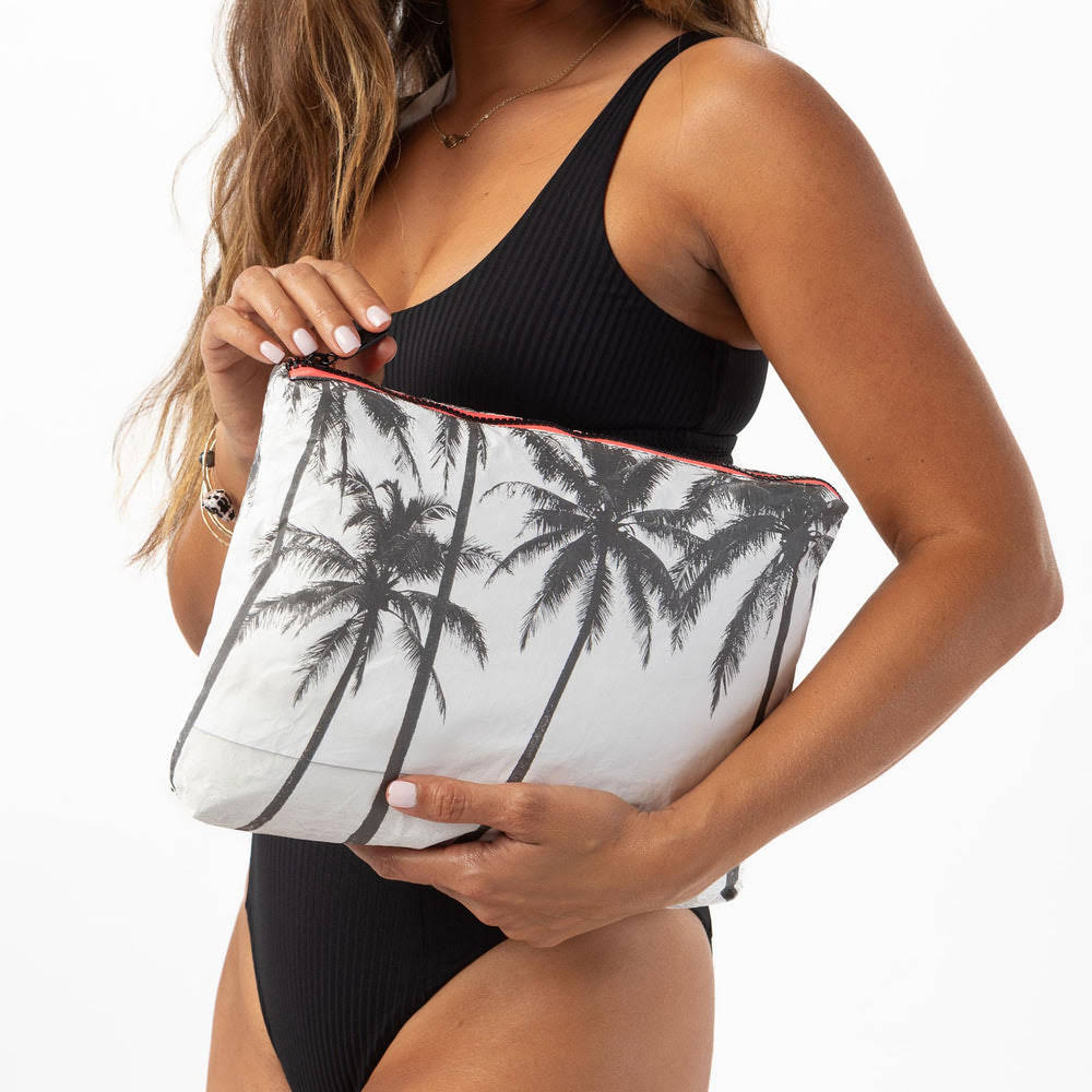 Nylon Travel Organizer Pouch - Tropical