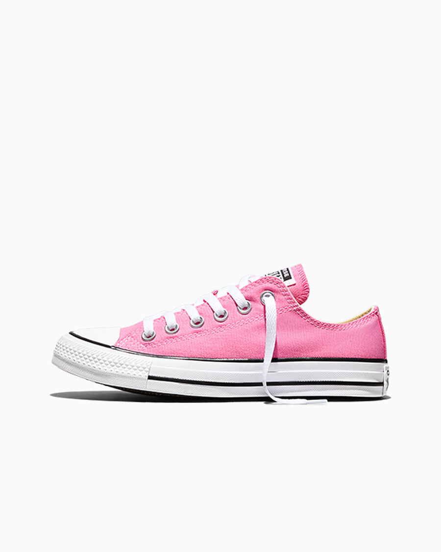Canvas Low-Top Sneaker - Multiple Colors - Pink