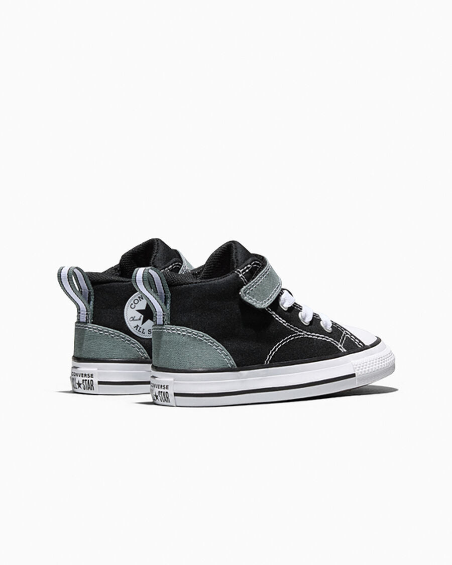 Toddler Canvas Strap Mid Top Sneaker