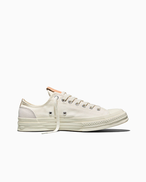Canvas And Suede Low-Top Sneaker
