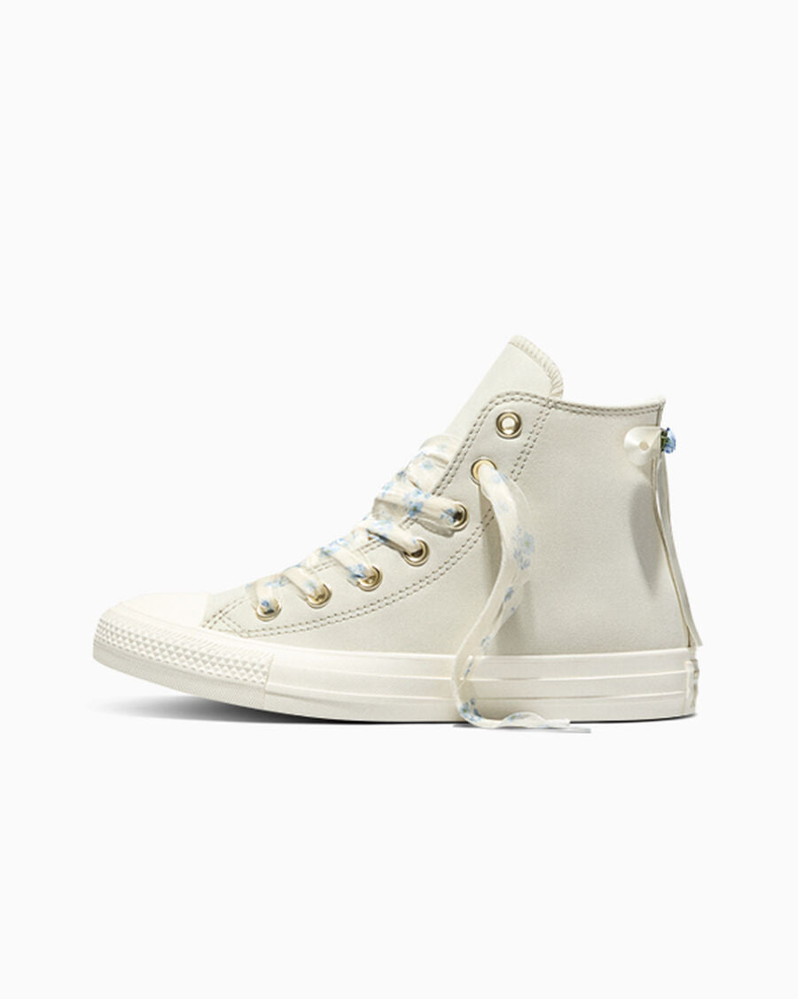 Women's Floral Ruffle High Top Sneaker