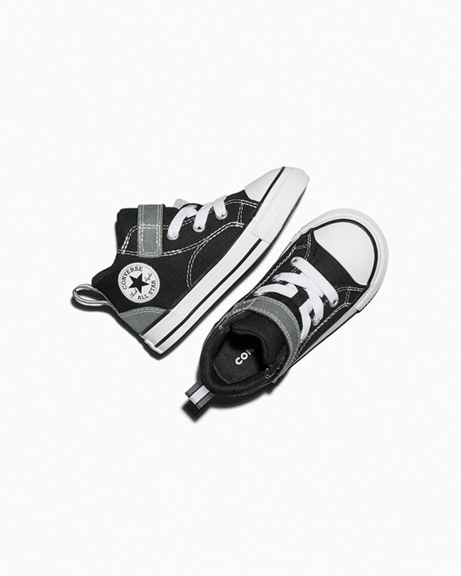 Toddler Canvas Strap Mid Top Sneaker