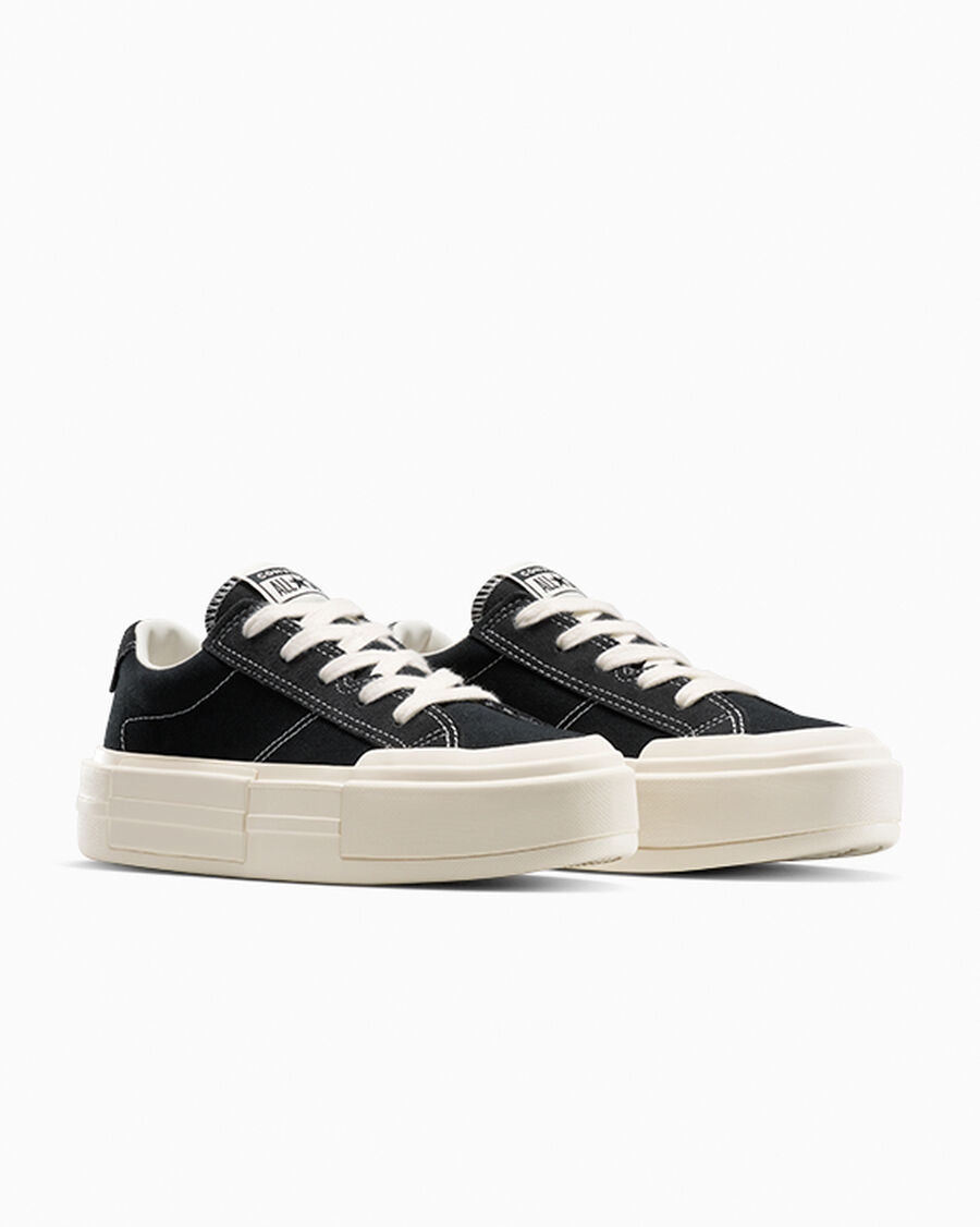 Canvas And Suede Low-Top Sneaker