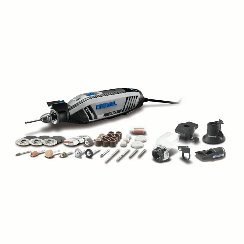 Dremel Rotary Tool Kit With LED, 5 Attachments And 40 Accessories - 4300-5/40