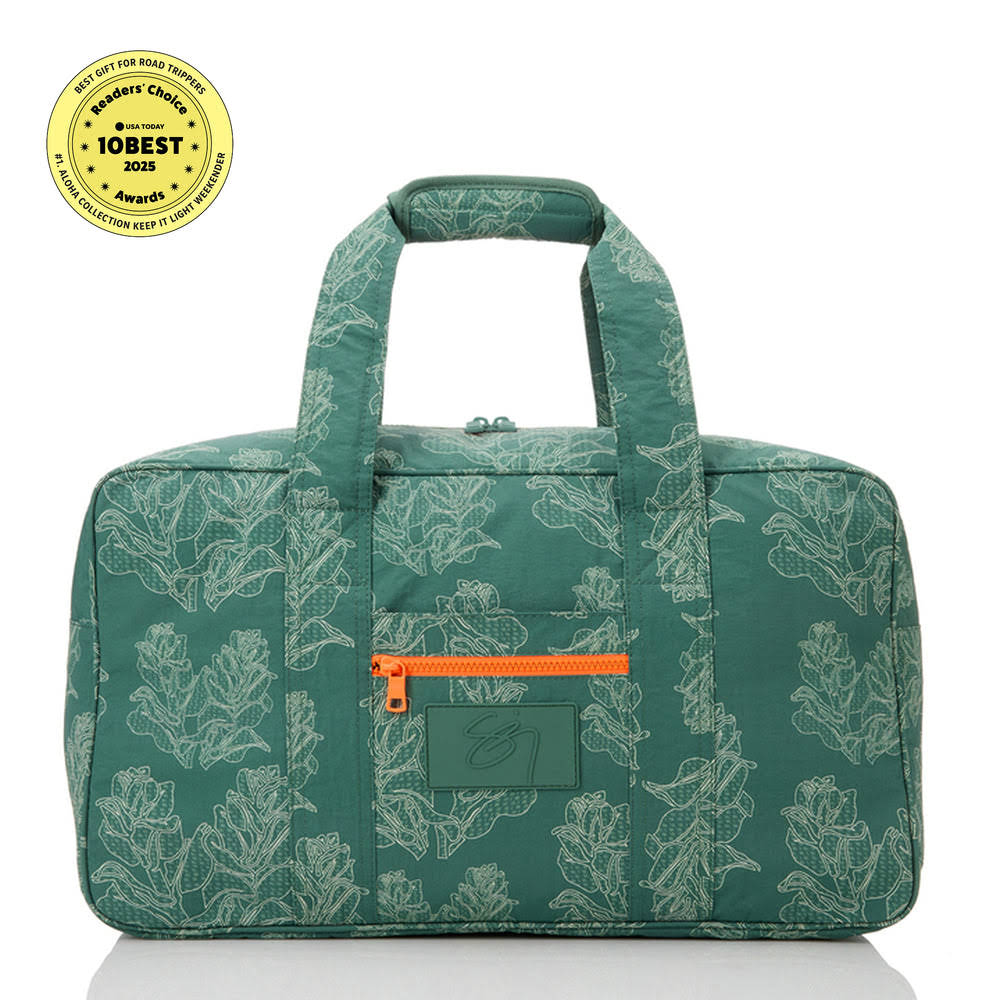Ripstop Nylon Weekender Bag - Botanical