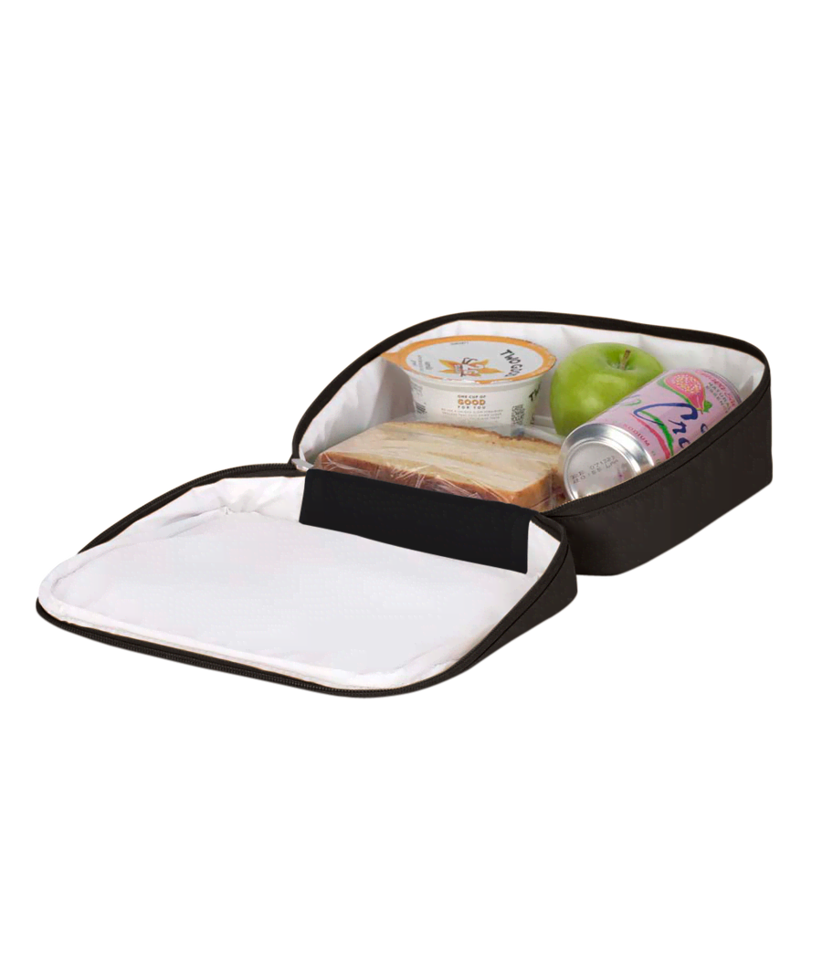 Three-Piece Backpack And Lunch Bag Set - Black