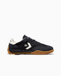 Unisex Nylon And Suede Low-Top Trainer - Black/Egret/Honey