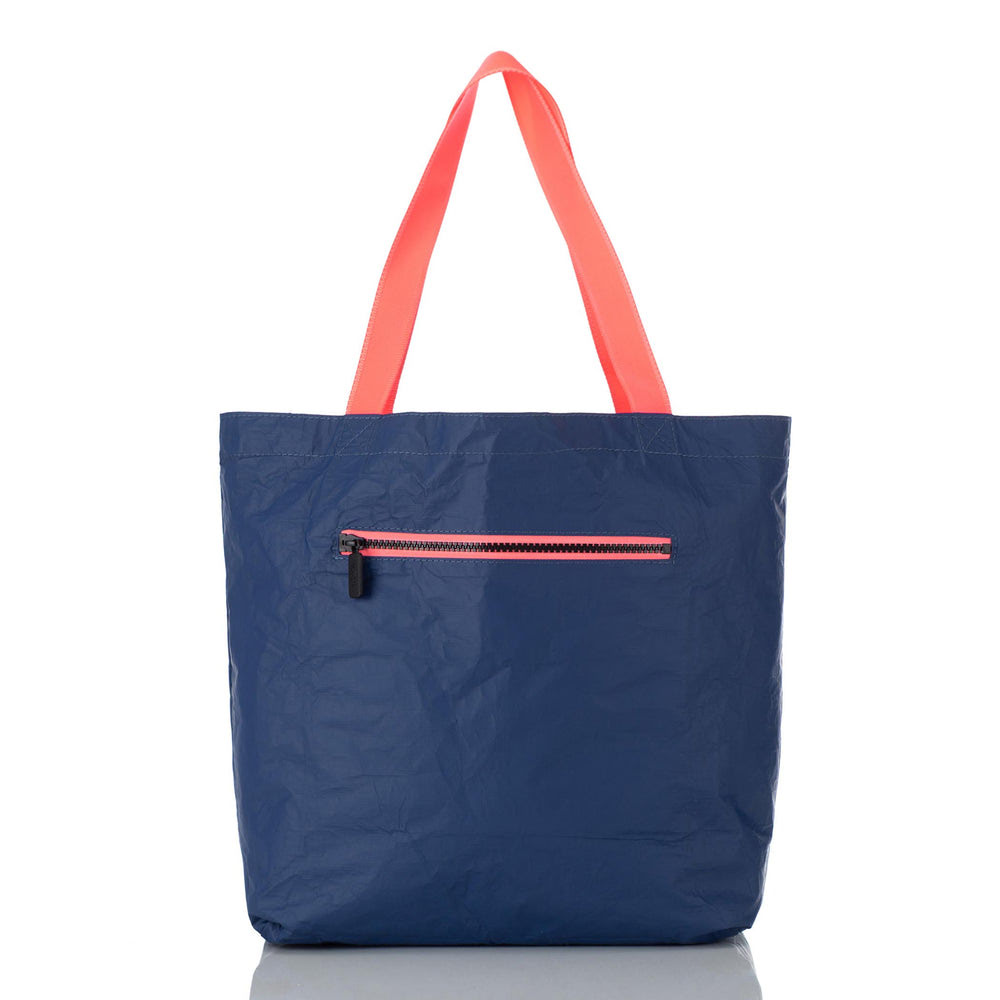 Reversible Nylon Tote - Tropical Print