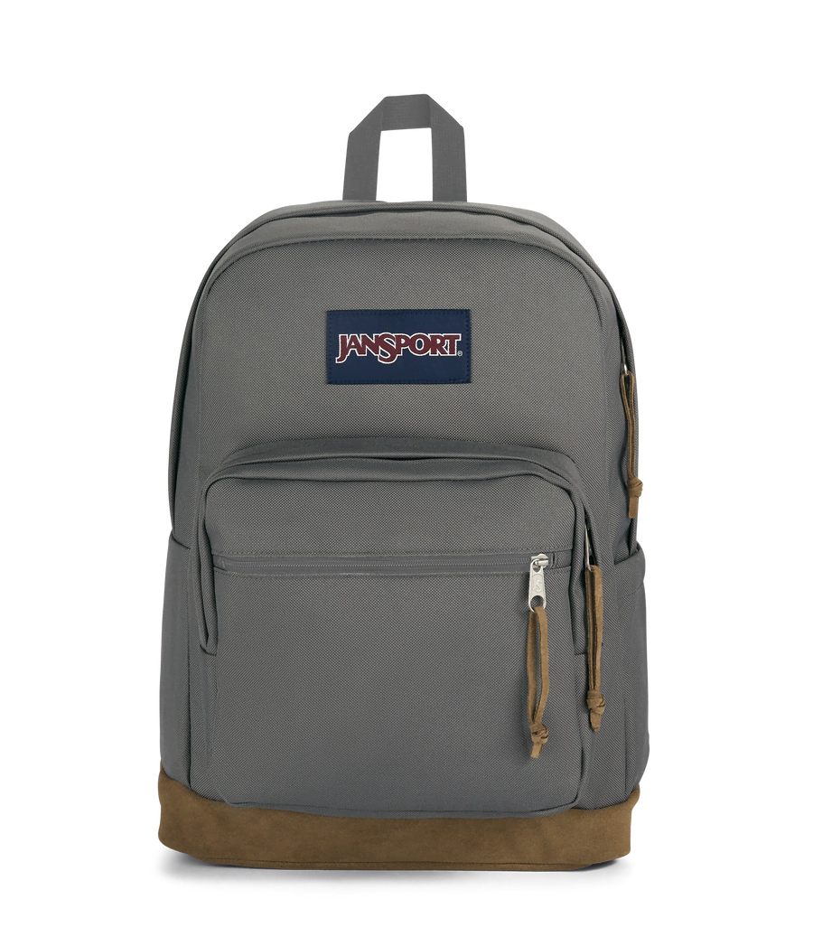 Suede Bottom Laptop Backpack