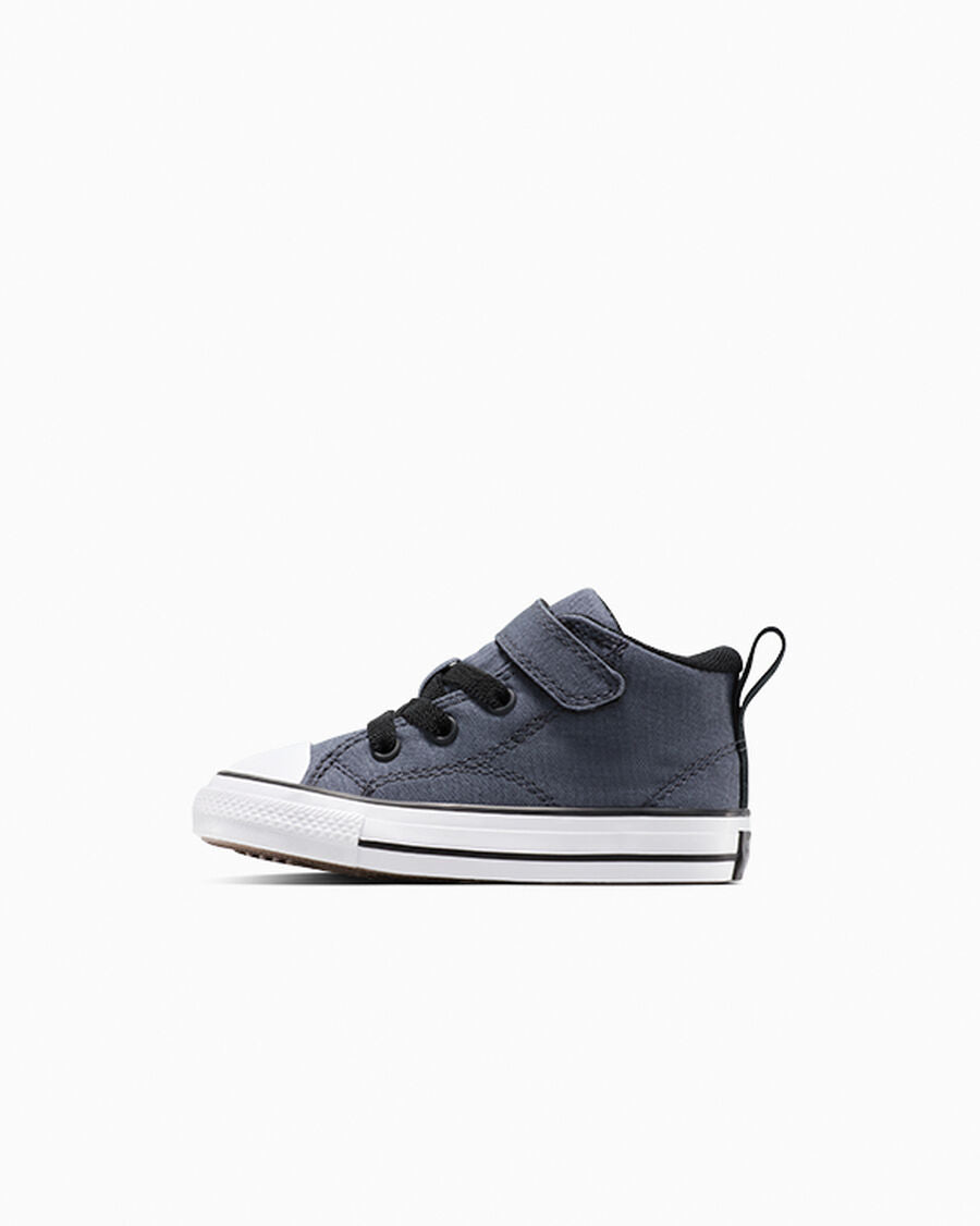 Toddler Canvas Strap Mid Top Shoe