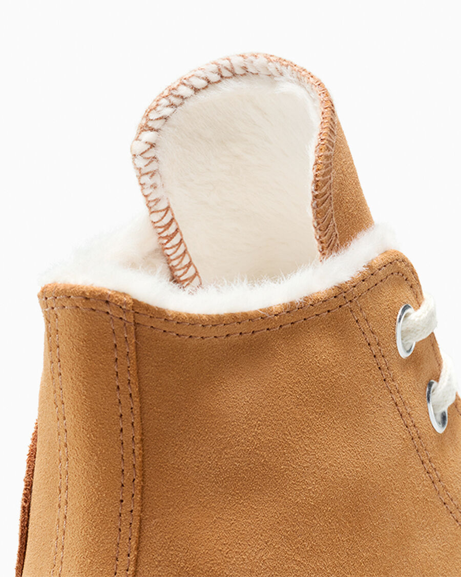 Women's Faux Fur Lined Suede High Top