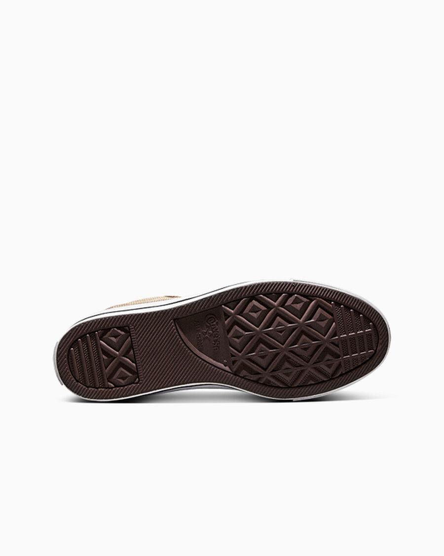 Canvas Mid Top Sneaker - Vintage Cargo/Black/White