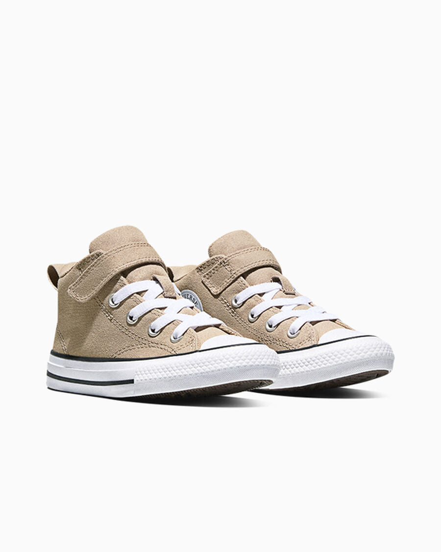 Canvas Easy-On Mid-Top Sneaker - Vintage Cargo/White/Black