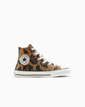 Canvas High-Top Sneaker - Leopard Print