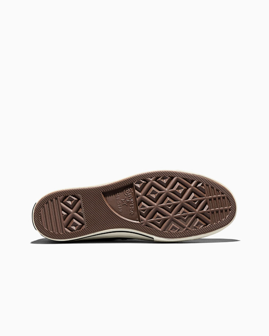Heavyweight Canvas Low Top Sneaker - Black - Black/Black/Egret
