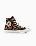 Mixed Animal Print High Top Sneaker