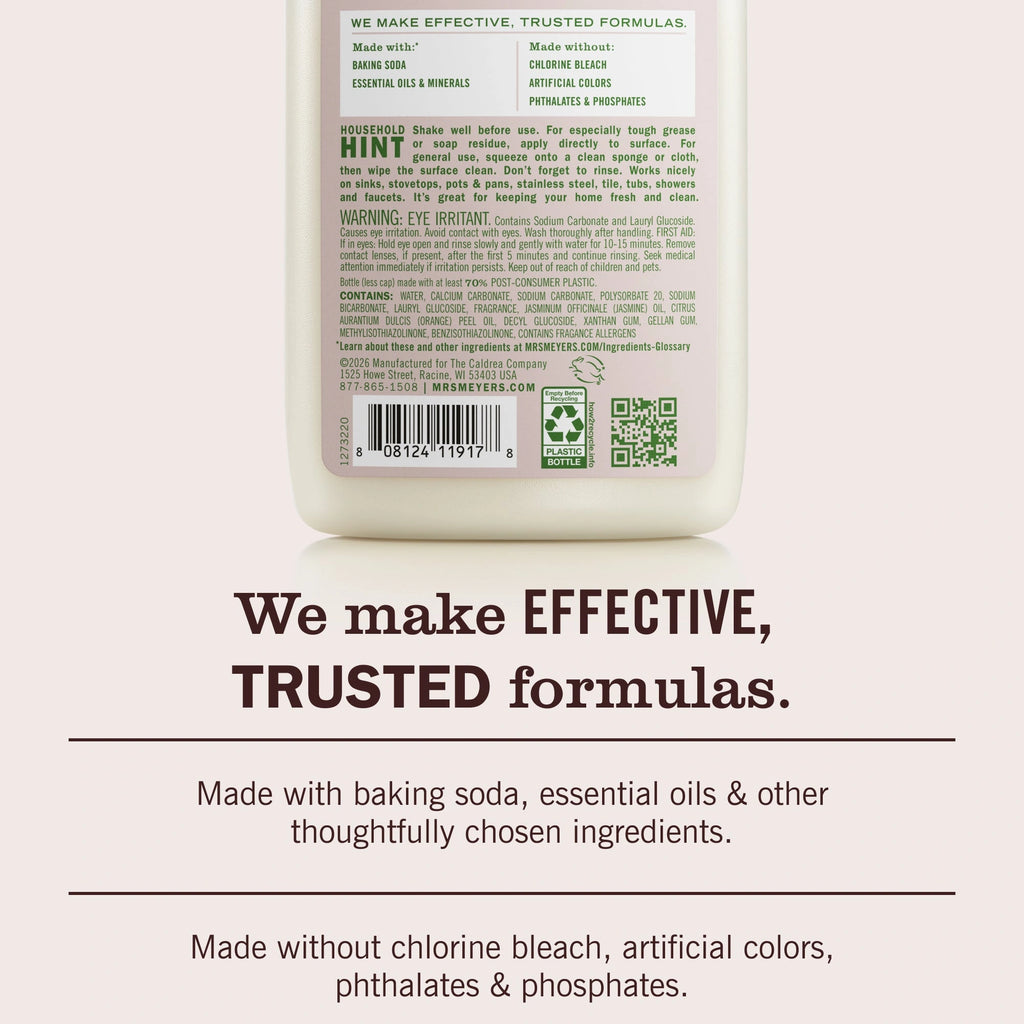 Baking Soda Cream Cleaner - Apple Blossom